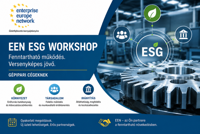 EEN ESG Gépipar 2026